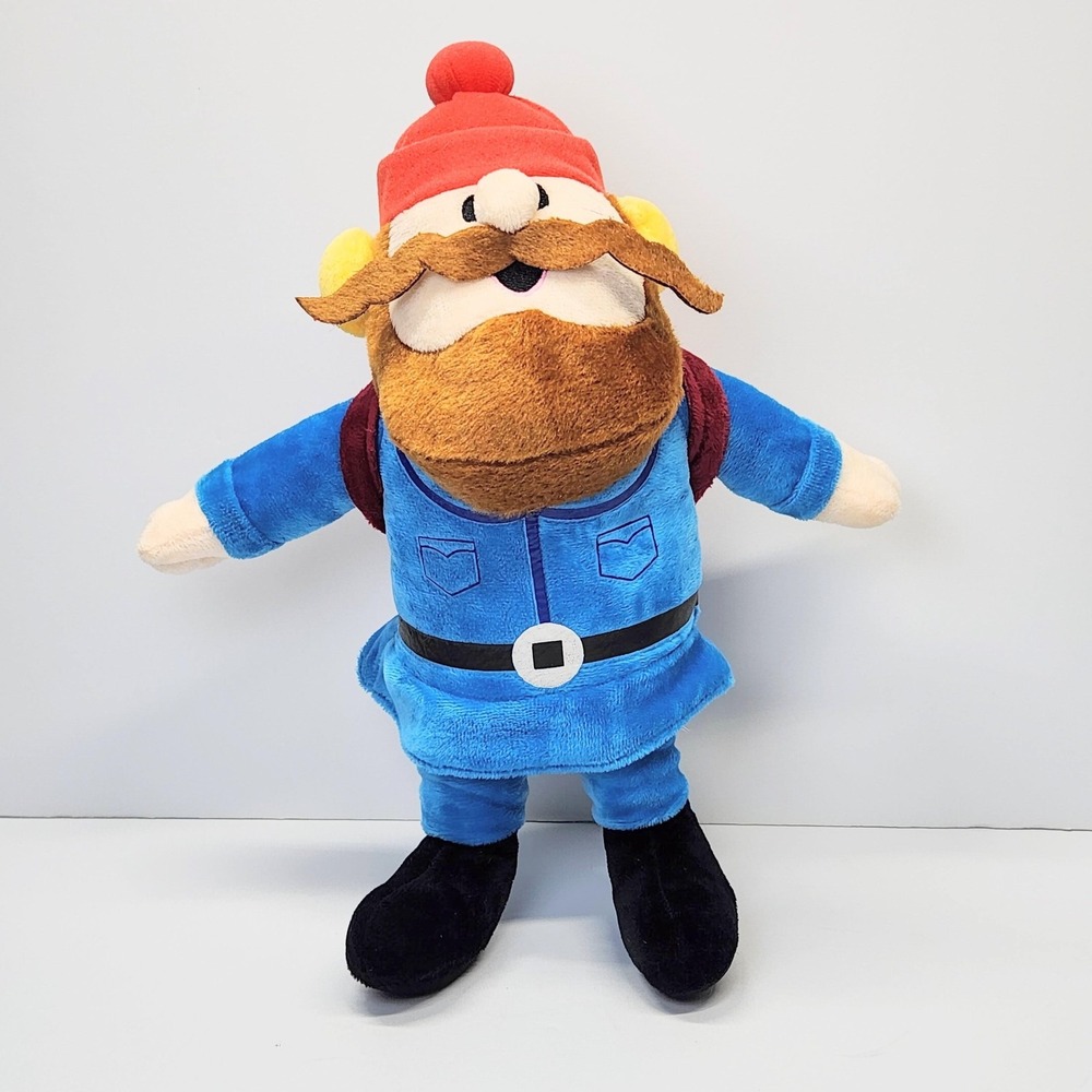 Yukon Cornelius Plush 13" Stuffed Toy Blue Rudolph Christmas Toy Factory